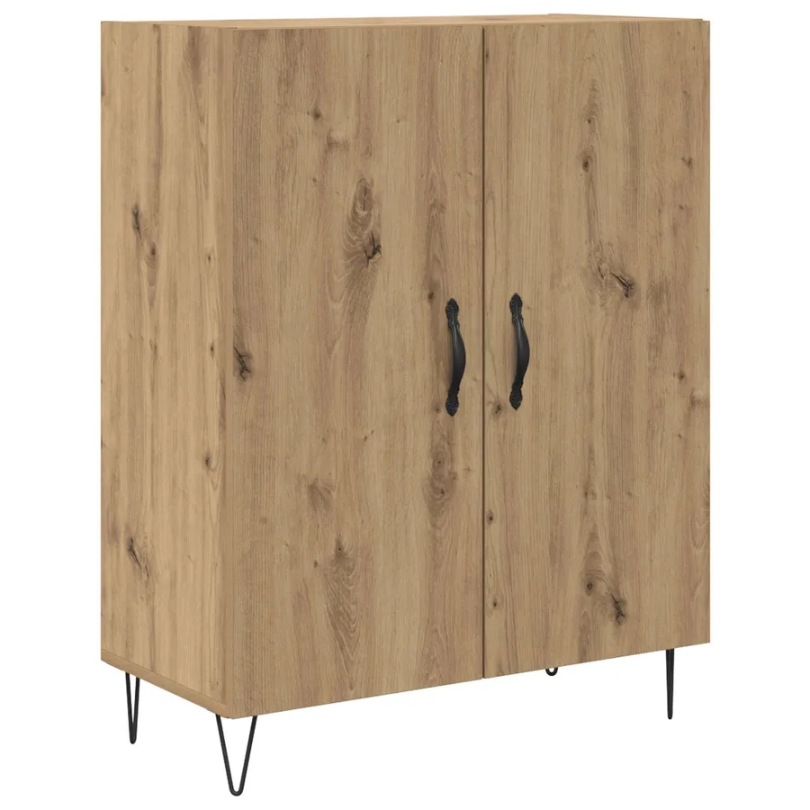 Haut Armoire Chêne artisanal 69,5 x 34 x 180 cm - 6