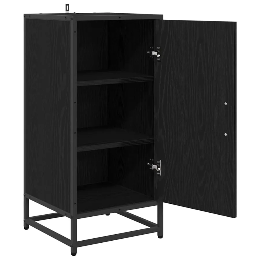 Buffet Chêne noir 35,5 x 35 x 76 cm - 5