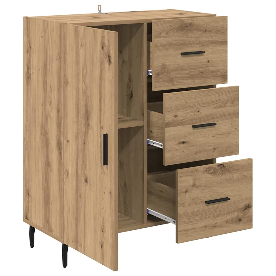 Buffet Chêne artisanal 69,5 x 34 x 90 cm - 5