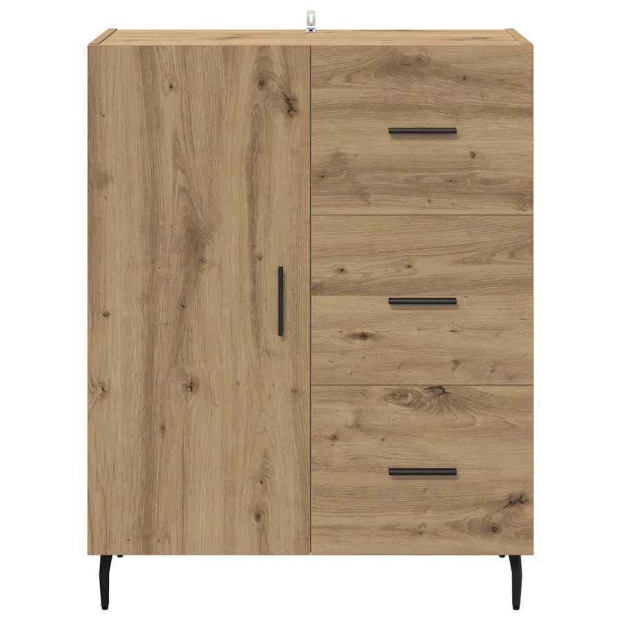 Buffet Chêne artisanal 69,5 x 34 x 90 cm - 6
