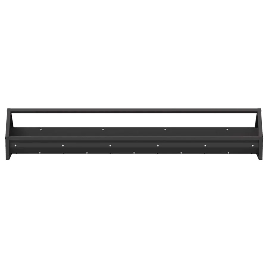 Bac de nourrissage pour poules Noir 108 x 20,5 x 20 cm - 5