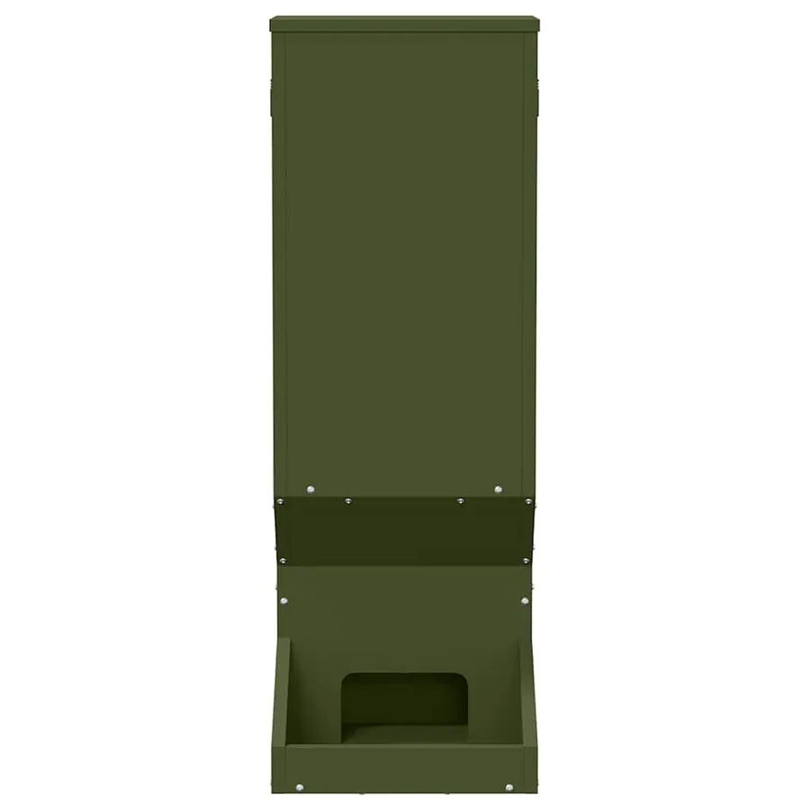 Nourrisseur pour cerfs Vert olive 28 x 30 x 80 cm - 5