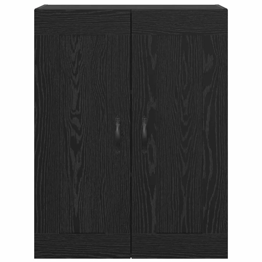 Meuble mural Chêne noir 69,5 x 34 x 90 cm Bois d'ingénierie - 6