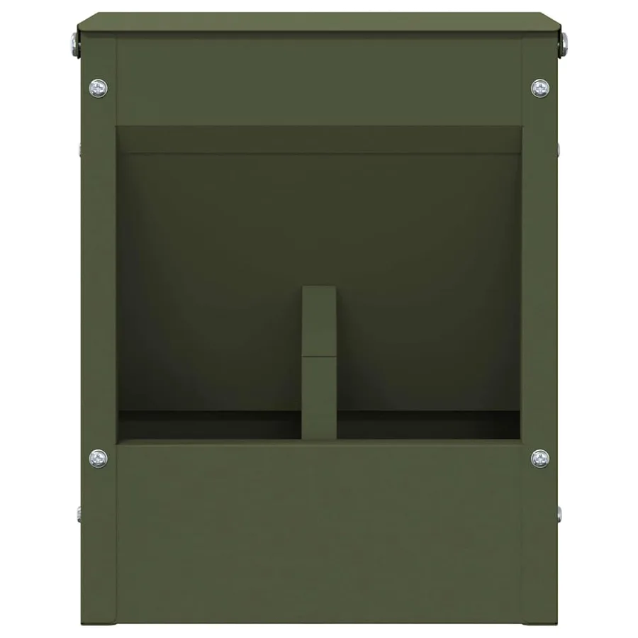 Distributeur pour lapins Vert olive 20 x 12,5 x 25 cm - 5