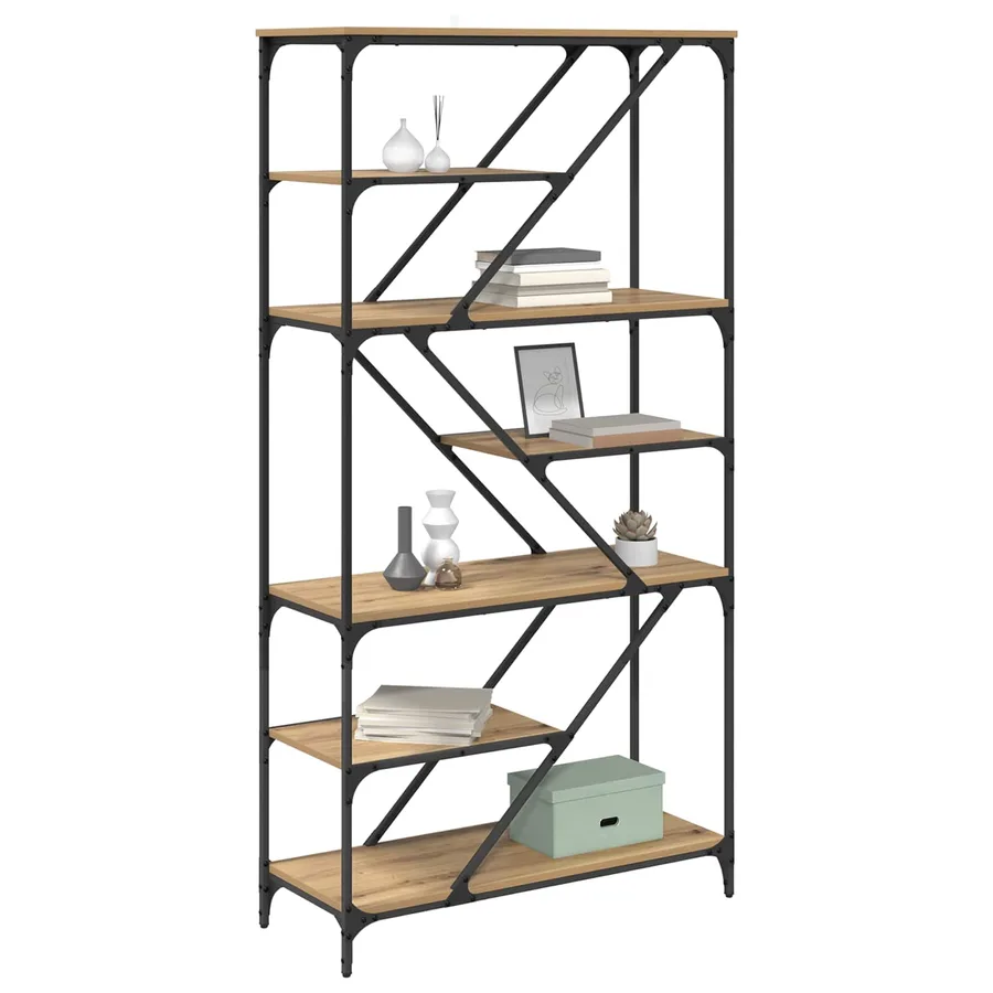 Étagère 9 niveaux 91 x 36 x 176 cm Bois d'ingénierie - 3