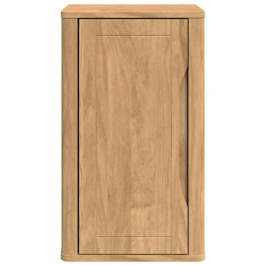 Armoire murale de salle de bain avec étagère FLORO Cire marron - 6