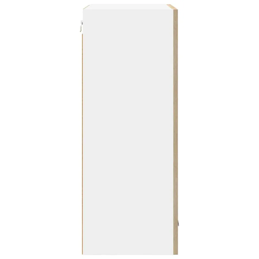 Armoire suspendue Chêne Sonoma et Blanc 50 x 31 x 80 cm - 7