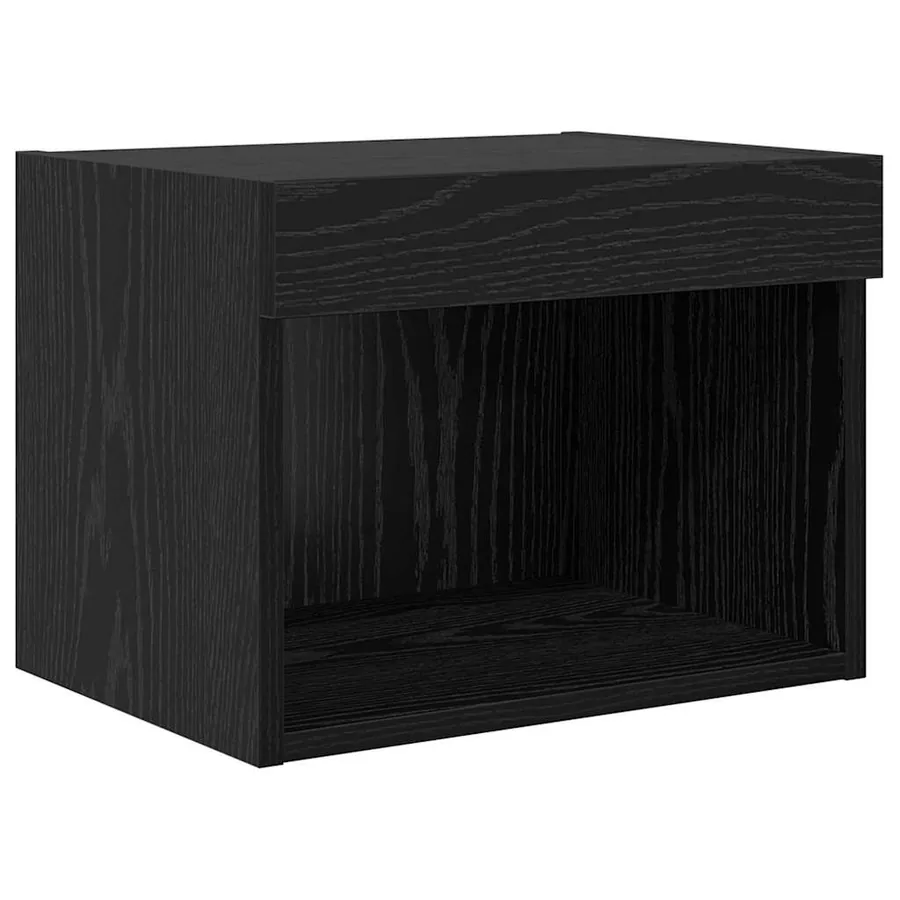 Meubles TV muraux 5 pcs Chêne noir Bois d'ingénierie - 7