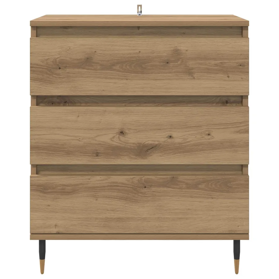 Buffet Chêne artisanal 60 x 35 x 70 cm Bois d'ingénierie - 6