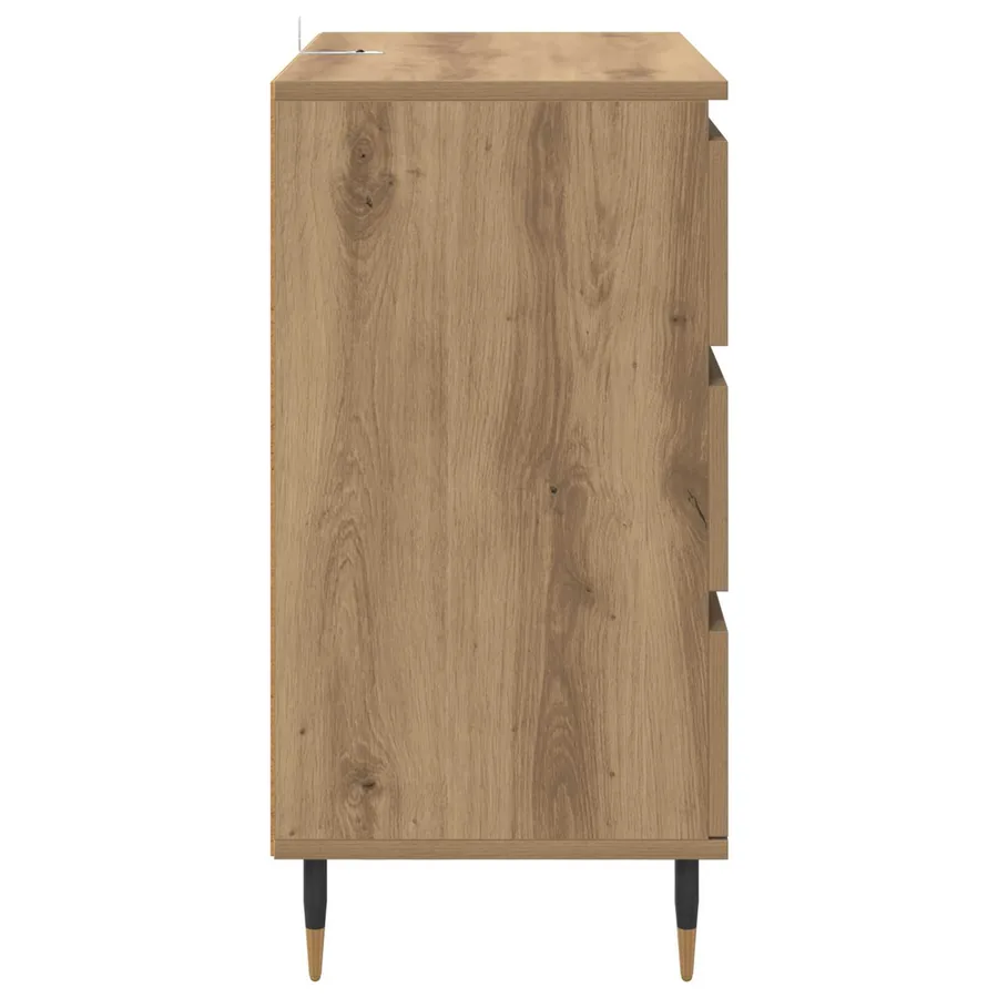 Buffet Chêne artisanal 60 x 35 x 70 cm Bois d'ingénierie - 7