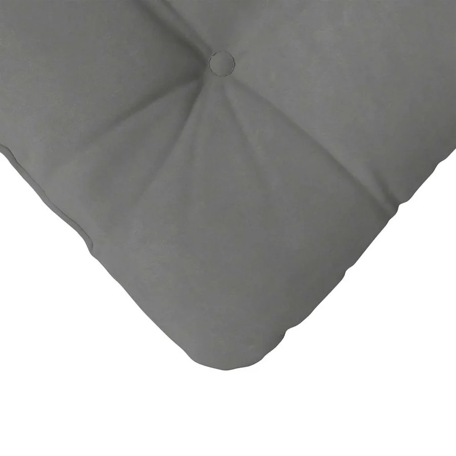 Coussins de siège 4 pcs Gris foncé 45 x 45 cm - 9