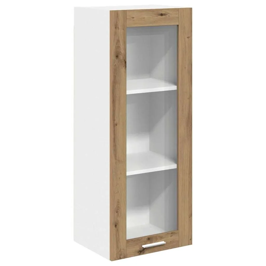 Armoire suspendue avec porte Chêne artisanal 40 x 31 x 100 cm - 2