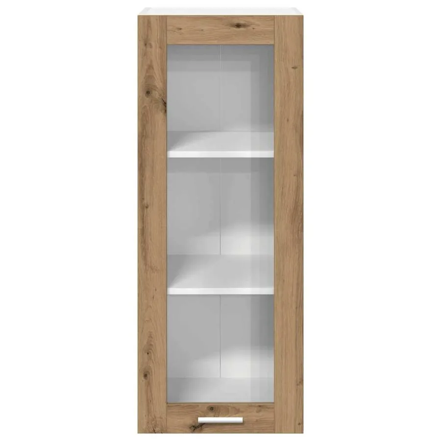 Armoire suspendue avec porte Chêne artisanal 40 x 31 x 100 cm - 6