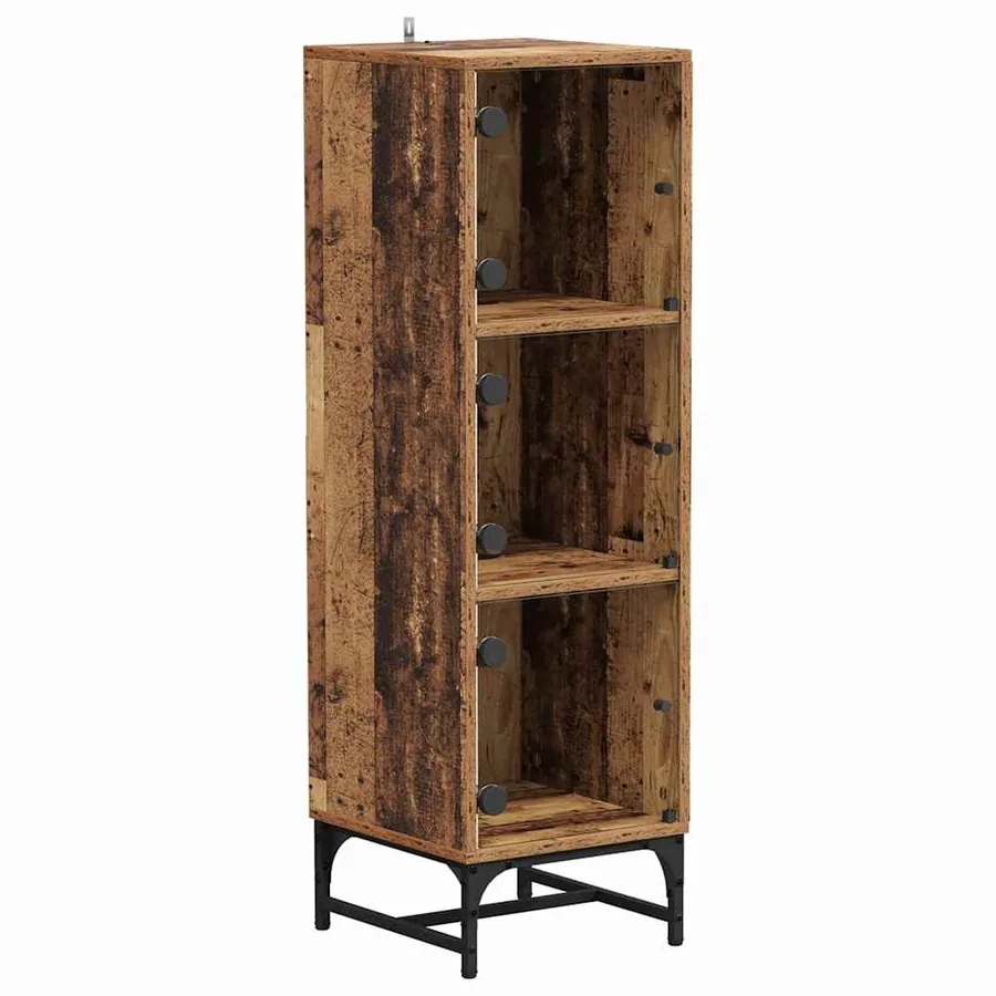 Buffet Bois ancien 35 x 37 x 117 cm - 2
