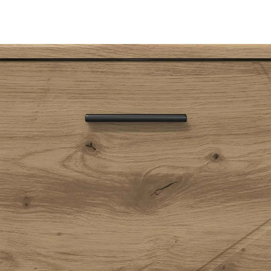Cabinet de salle de bain Chêne artisanal 76,5 x 35 x 64 cm - 8