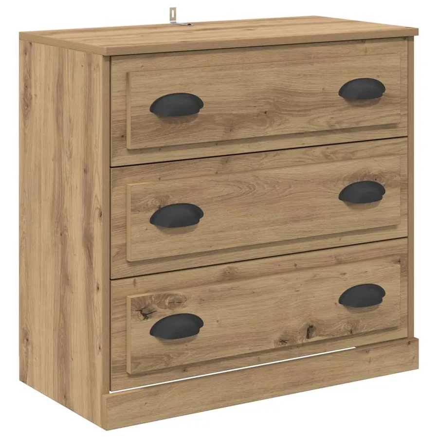 Buffets 2 pcs Chêne artisanal 70 x 35,5 x 67,5 cm - 7