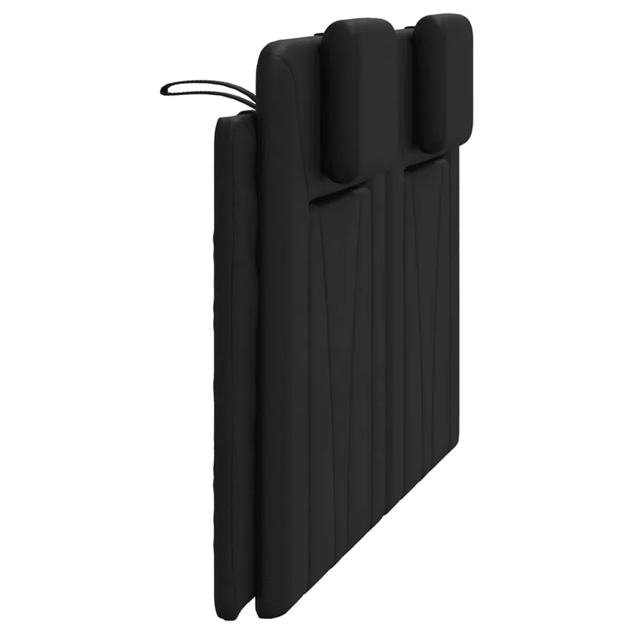 Coussin de tête de lit Viana noir 152 cm similicuir - 6