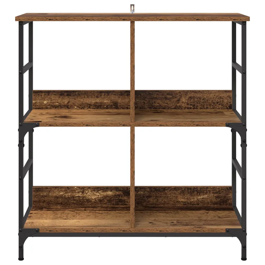 Étagère Bois ancien 78.5 x 33 x 82 cm Bois d'ingénierie - 5