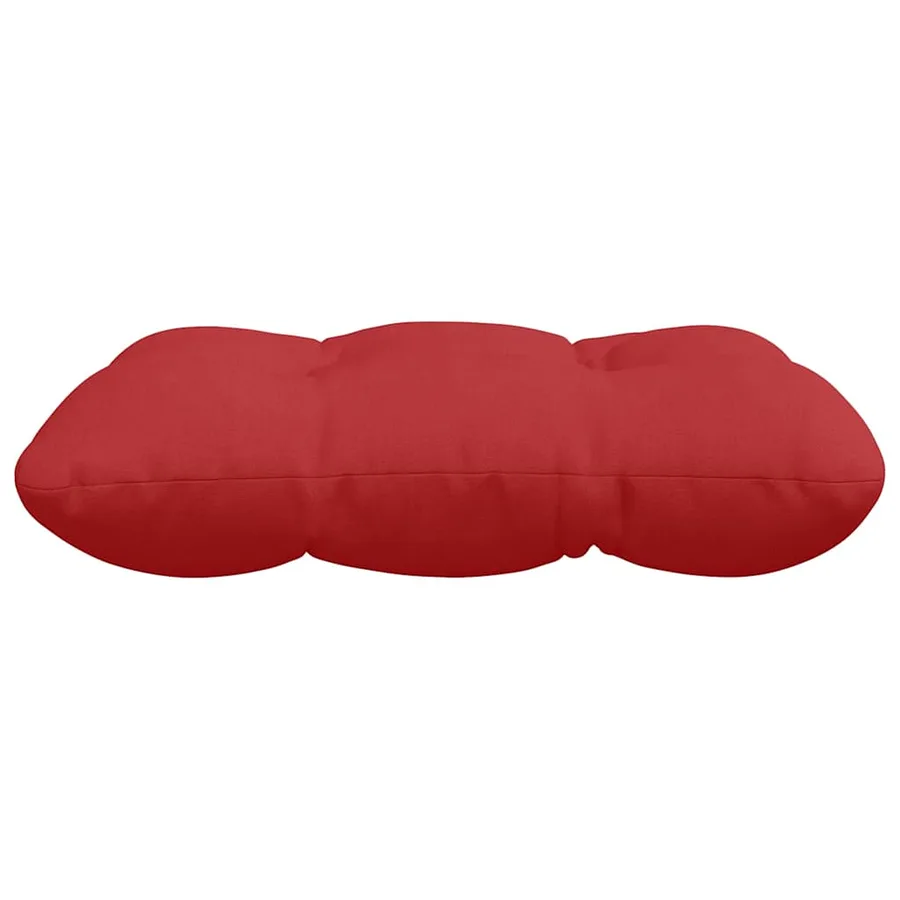 Coussins de siège 4 pcs Rouge 45 x 45 x 12 cm tissu - 6