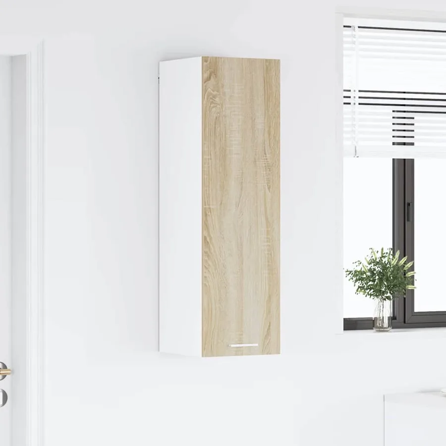 Armoire suspendue avec stockage Chêne Sonoma 30 x 31 x 100 cm - 4