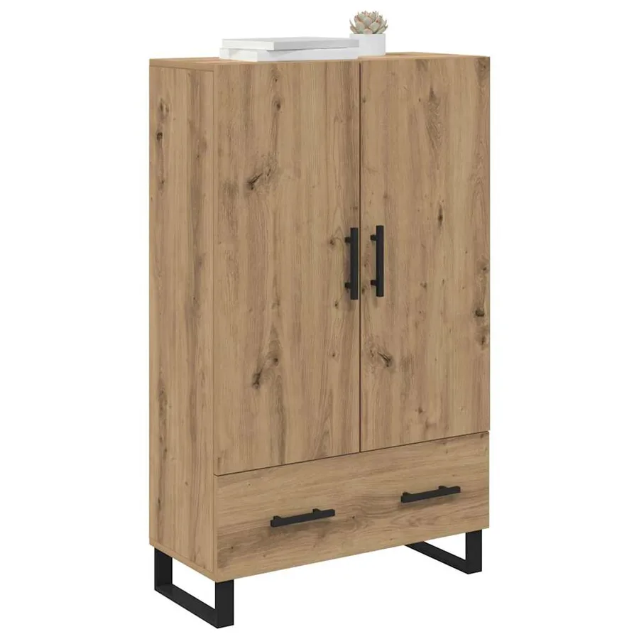 Haut Armoire Chêne artisanal 69,5 x 30 x 115 cm - 3