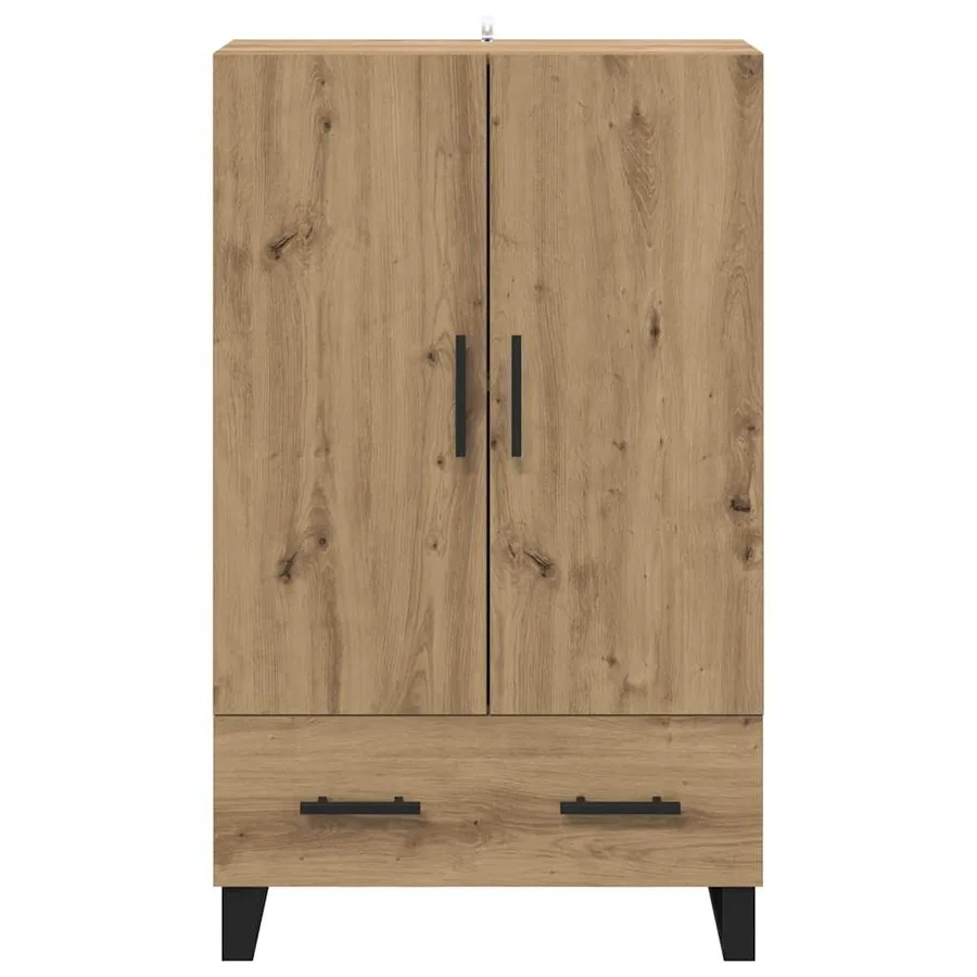 Haut Armoire Chêne artisanal 69,5 x 30 x 115 cm - 6