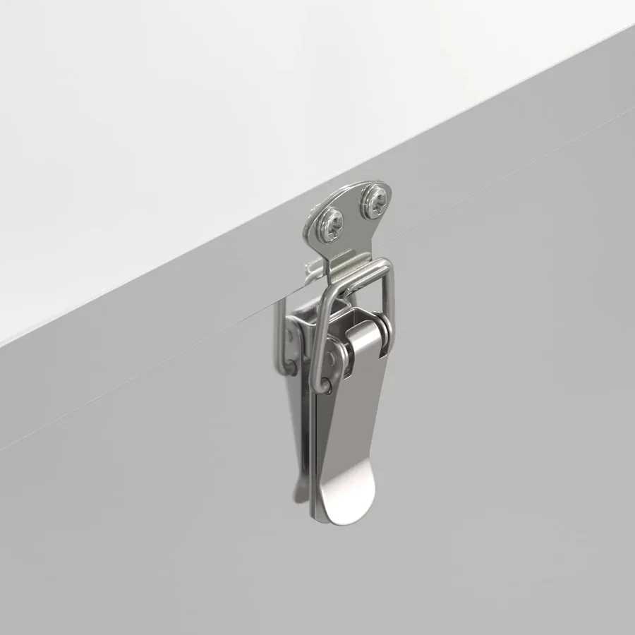 Mangeoire pour poules Argent 32,5 x 20,5 x 43 cm - 7