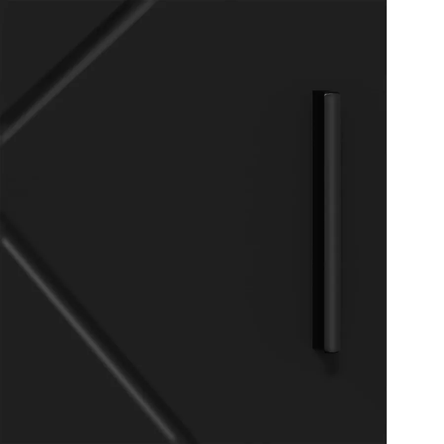 Cabinet de salle de bain avec stockage Noir 30 x 35 x 95 cm - 10