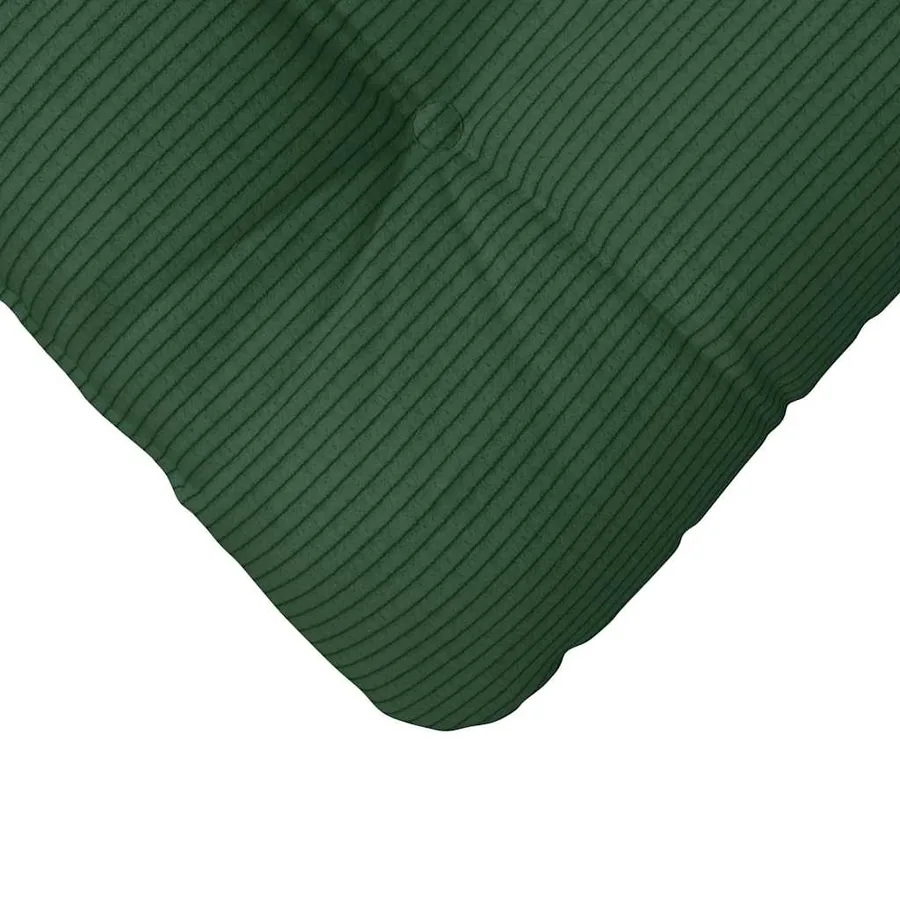 Coussins de siège 4 pcs Vert foncé 45 x 45 cm - 9