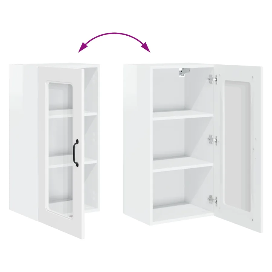 Panneau de lave-vaisselle Kalmar Blanc brillant 40 x 31 x 80 cm - 10