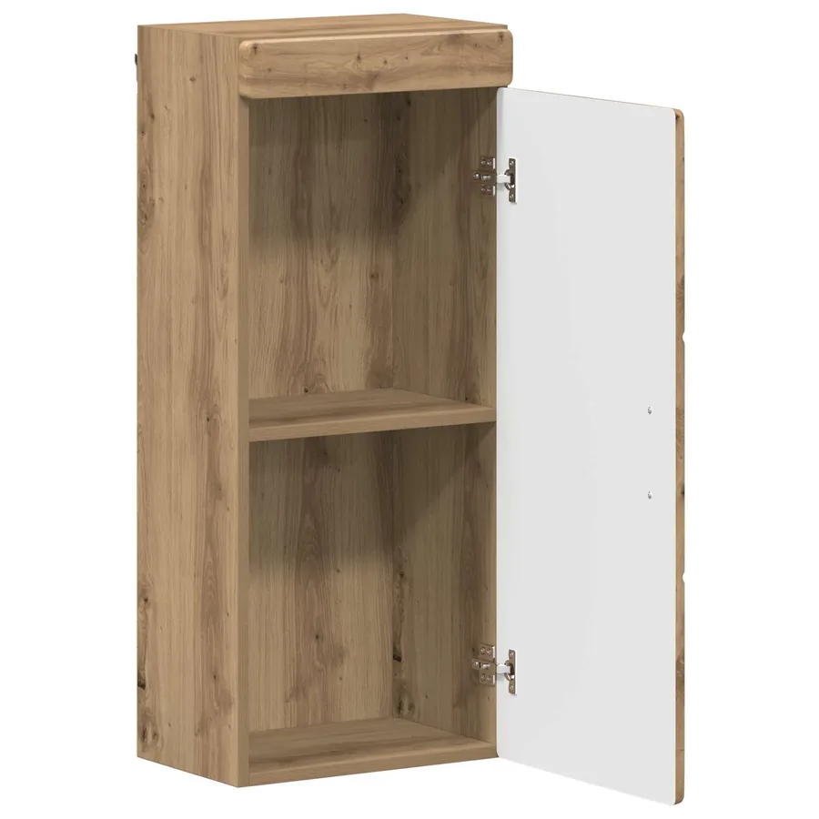 Armoire murale de salle de bain TULUM Chêne artisanal - 5