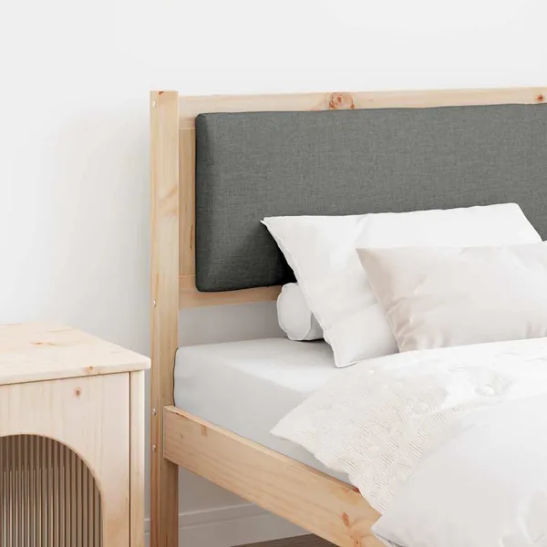Tête de lit Autre Marron 90 cm Bois massif en pin