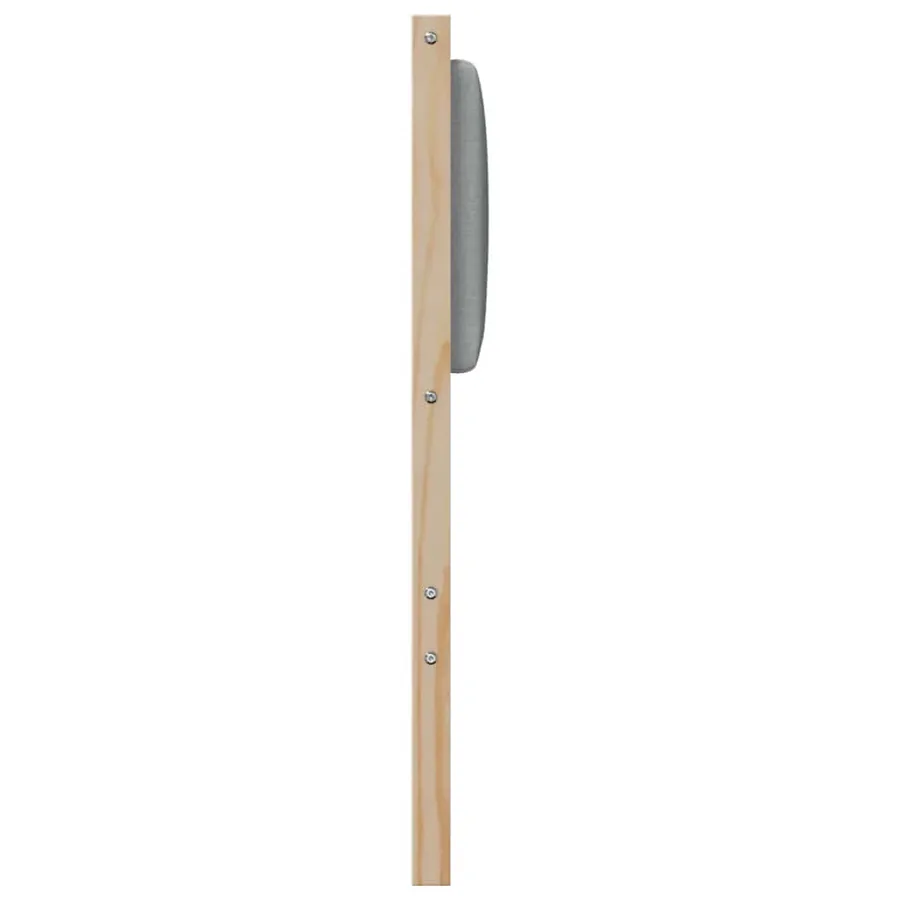 Tête de lit Marron Bois massif en pin - 5