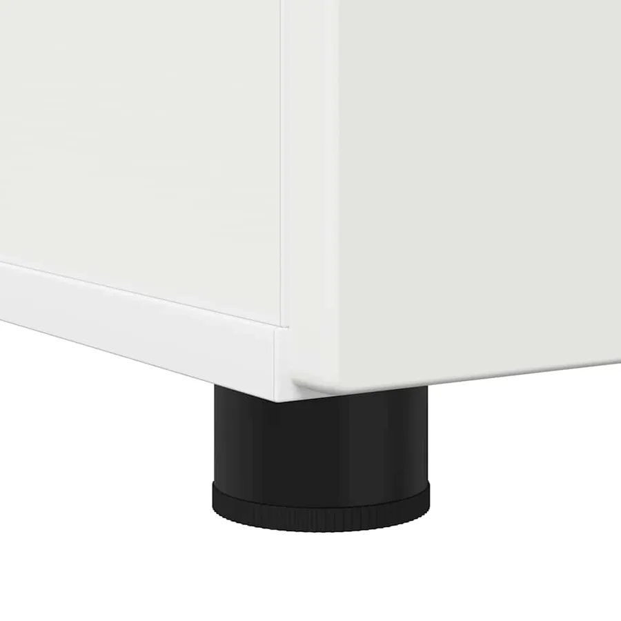 Cabinet de salle de bain avec stockage Blanc 61 x 35 x 64 cm - 9