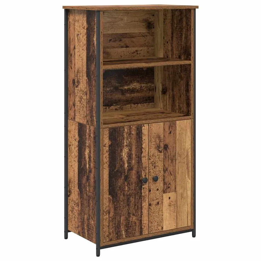 Haut Armoire Bois Ancien 62 x 36 x 121,5 cm Bois d'ingénierie - 2