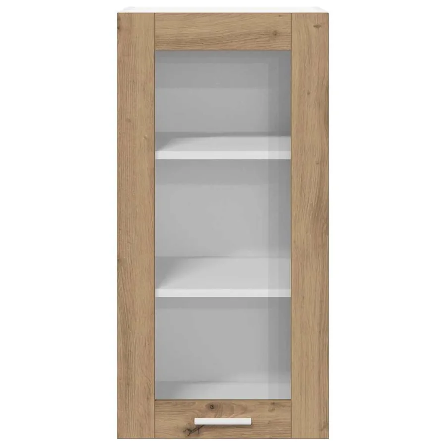 Armoire suspendue 2 pcs Chêne artisanal 40 x 31 x 80 cm - 7
