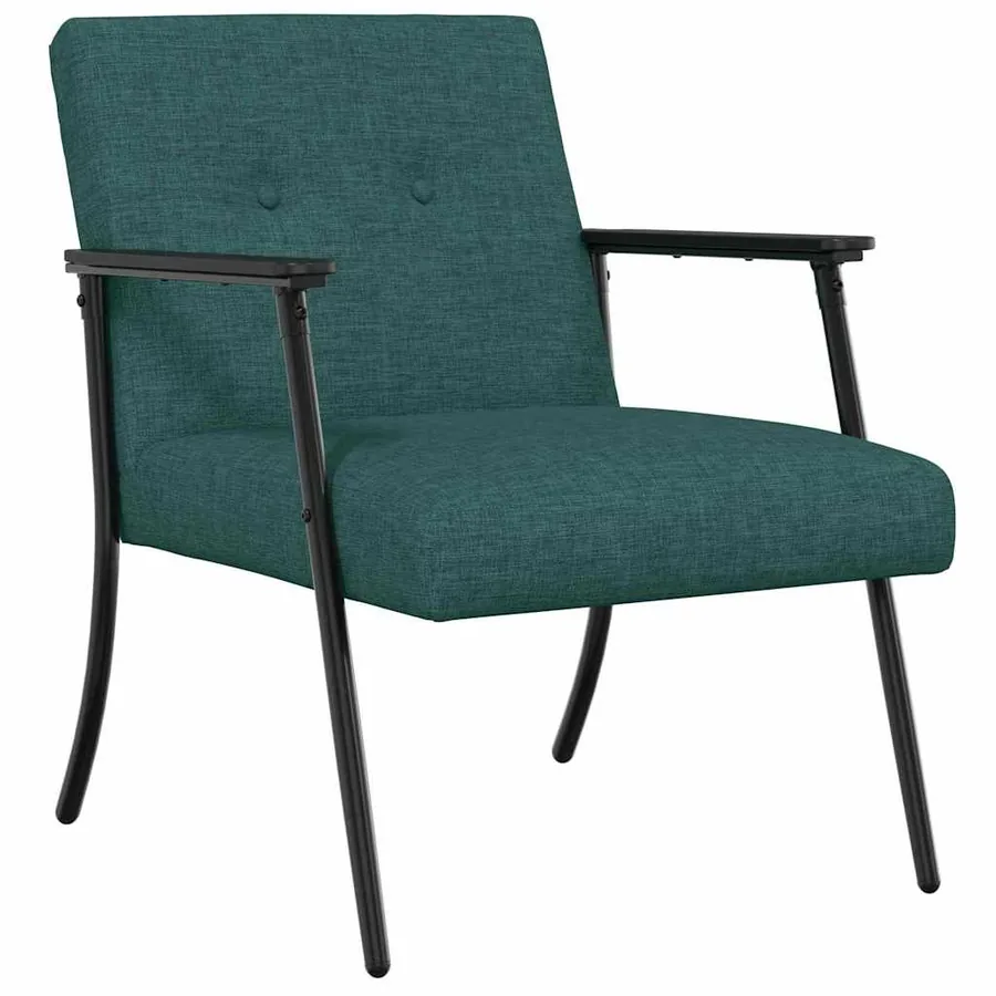 fauteuil Vert foncé tissu - 2