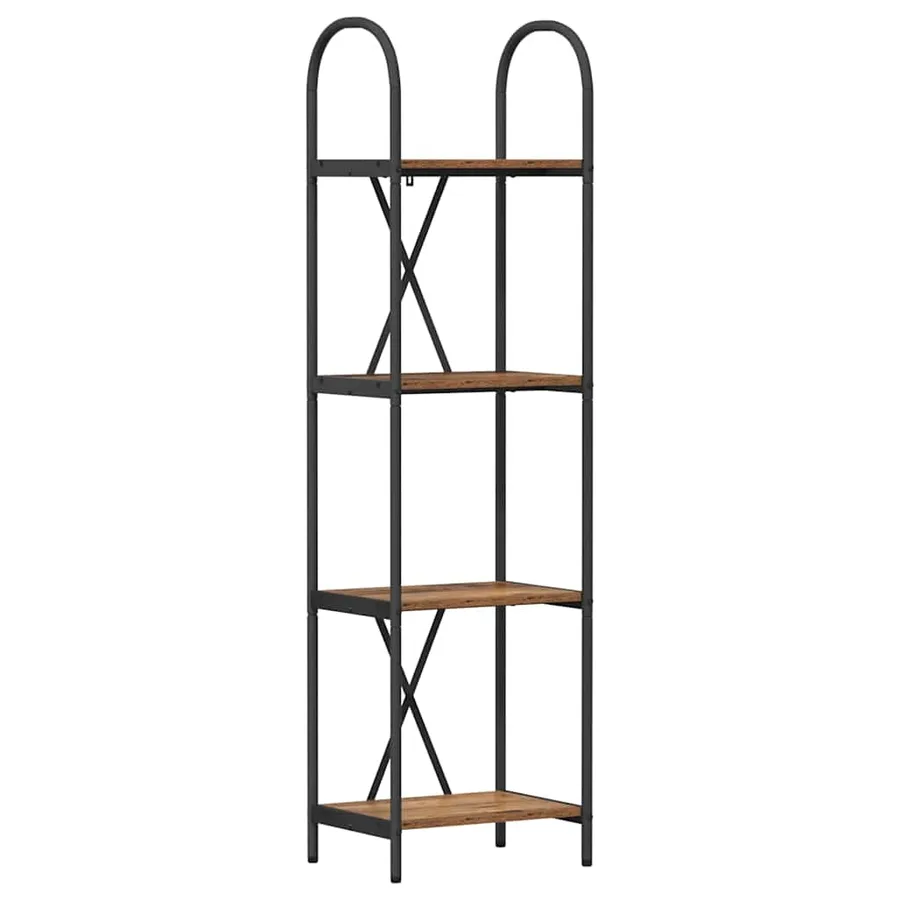 Étagère Bois ancien 40 x 30 x 146 cm Bois d'ingénierie - 2
