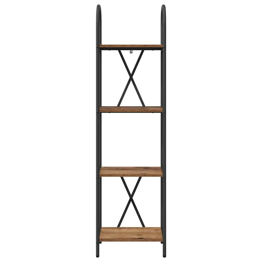 Étagère Bois ancien 40 x 30 x 146 cm Bois d'ingénierie - 5