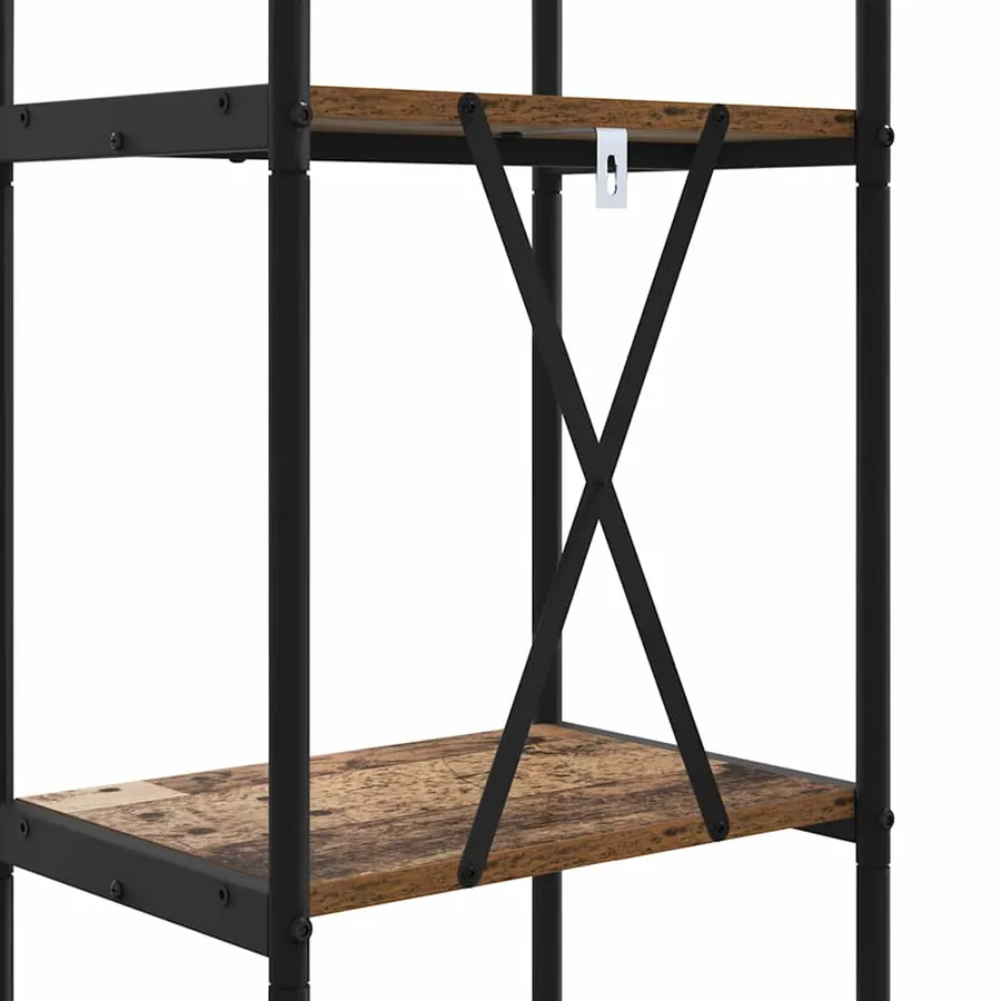 Étagère Bois ancien 40 x 30 x 146 cm Bois d'ingénierie - 9
