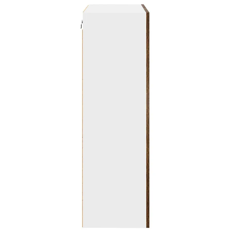 Armoire suspendue Chêne fumé 60 x 31 x 100 cm Bois d'ingénierie - 7