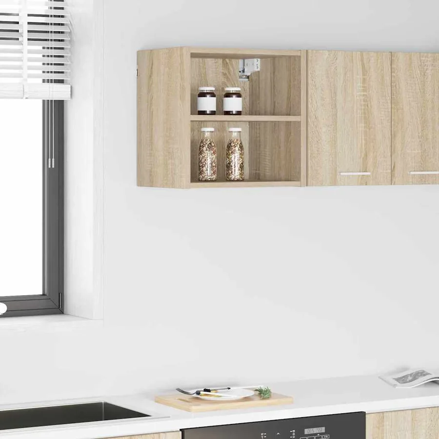 Armoire suspendue avec stockage Chêne Sonoma 40 x 29,5 x 40 cm