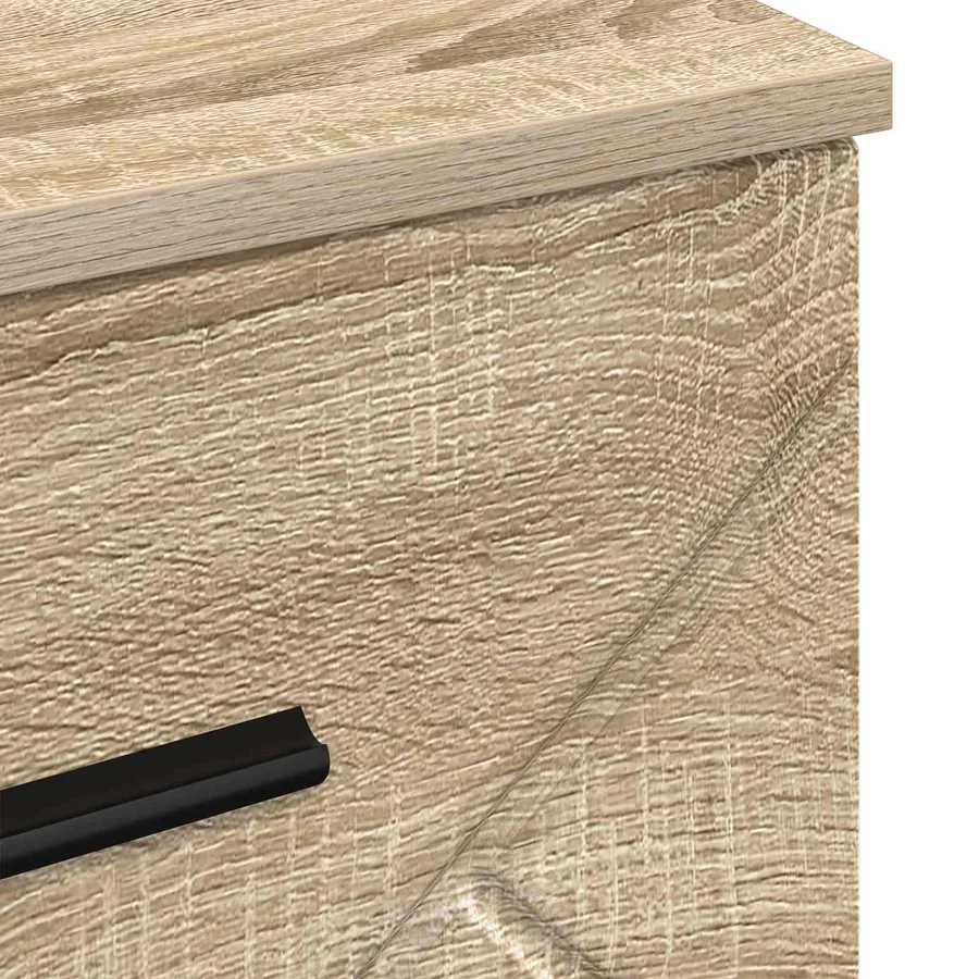 Cabinet de chevet avec tiroir Chêne sonoma 38 x 38 x 66 cm - 10