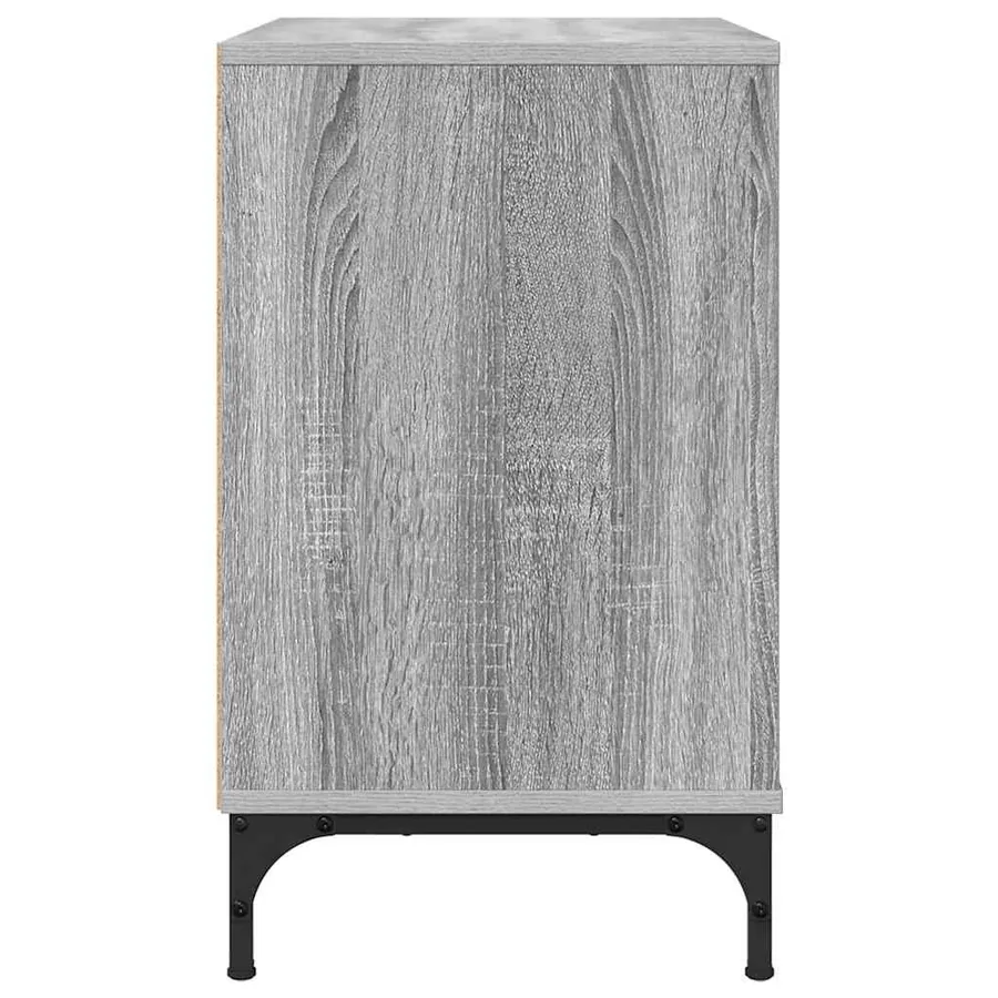 Table de chevet Sonoma gris 63,5 x 36 x 61 cm Bois d'ingénierie - 7