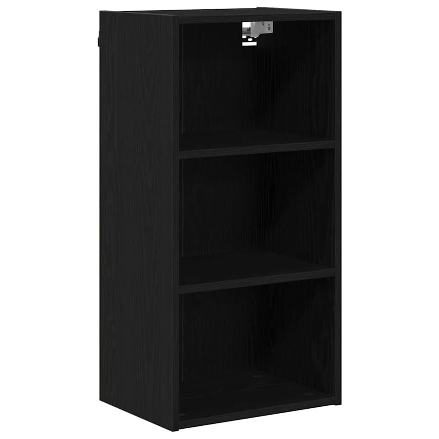 Armoire suspendue avec stockage Chêne noir 40 x 29,5 x 80 cm - 2