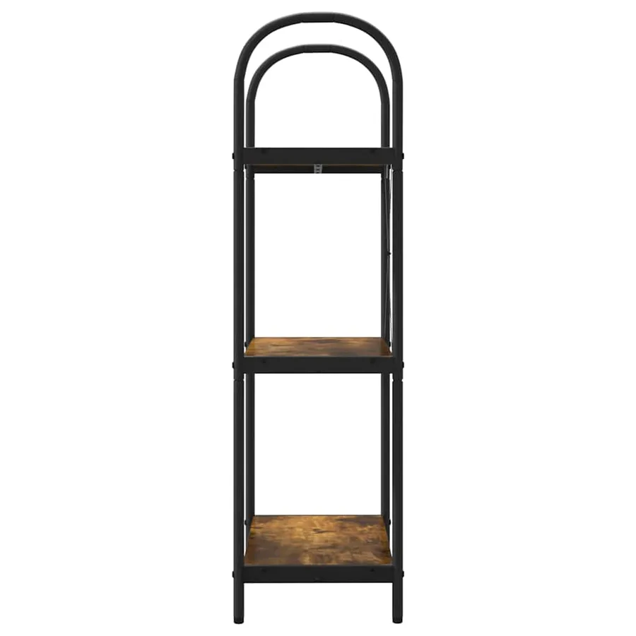 Étagère Chêne fumé 60 x 30 x 109 cm Bois d'ingénierie - 6