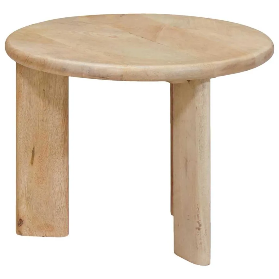 Tables basses gigognes 2 pcs Noir Bois de mangue massif - 5