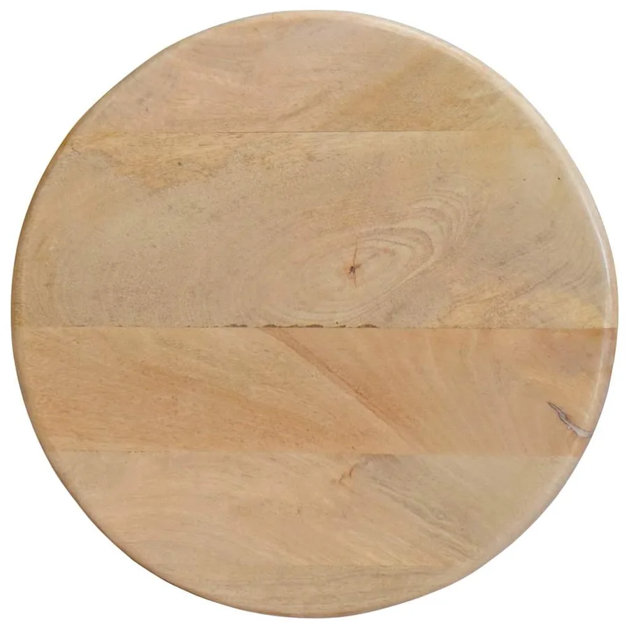Tables basses gigognes 2 pcs Noir Bois de mangue massif - 6