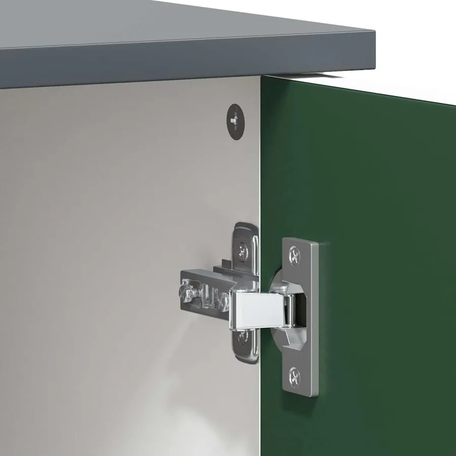 Cabinet avec deux portes et façade en tableau noir ROROS - 9