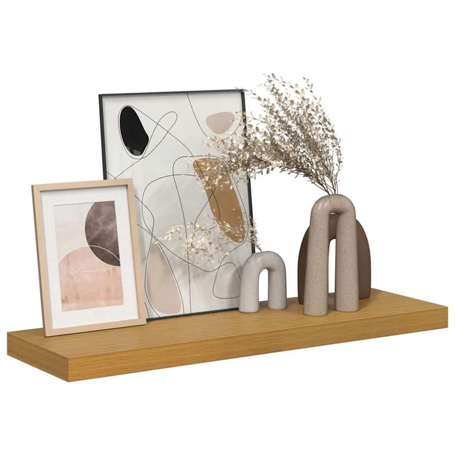 Étagère Murale Beige 90 x 23,5 x 4 cm Bois d'ingénierie - 3
